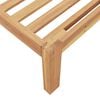 vidaXL Juego de Sof&aacute; Hoja 2 pcs Patr&oacute;n de hoja Madera de Acacia S&oacute;lida