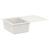 vidaXL Lavabo 780 x 500 mm 80% Cuarzo y 20% Resina