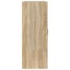 vidaXL Armario colgante de pared roble Sonoma 69,5x32,5x90 cm