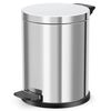 Hailo Papelera pedal Solid acero inox cubo interior galvanizado M 12L