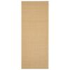 vidaXL Alfombra de sisal natural 100x250 cm