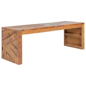 vidaXL Mueble para TV madera macizo teca 110x60x38 cm