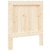 vidaXL Cabecero de cama madera maciza de pino 80x104 cm
