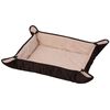 vidaXL Cama-estera para perro Marr&oacute;n 65x100 cm