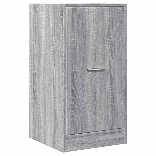 vidaXL Armario botiquín madera ingeniería gris Sonoma 40x41x77,5 cm