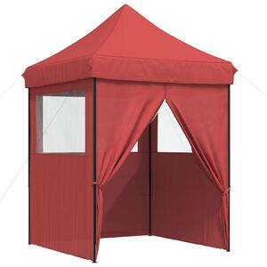 vidaXL Carpa de Fiesta 200 x 200 x 306 cm Burdeos Tela Oxford