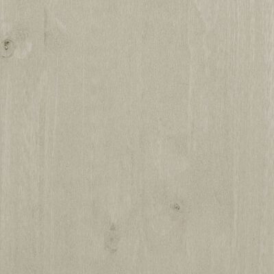 vidaXL Mesita de noche HAMAR madera pino maciza blanco 40x35x44,5 cm