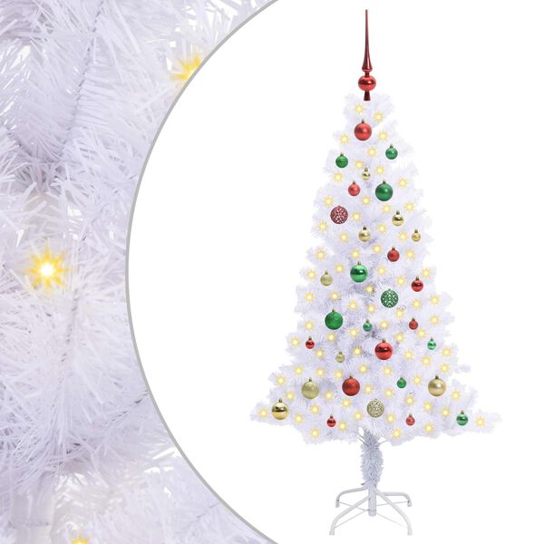 vidaXL &Aacute;rbol de Navidad artificial con 150 LED 150 cm PVC y Acero
