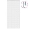 vidaXL Mosquitera de cadena para puerta aluminio 100x200 cm