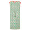 vidaXL Vestido infantil verde menta viejo 140