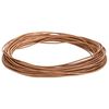 vidaXL Cord&oacute;n de cuero 1 Marr&oacute;n &Oslash;2 mm x 10 m Cuero