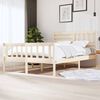 vidaXL Estructura de cama de madera maciza 140x200 cm