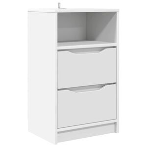 vidaXL Mesa de Noche con caj&oacute;n 40 x 30 x 467 cm Madera contrachapada