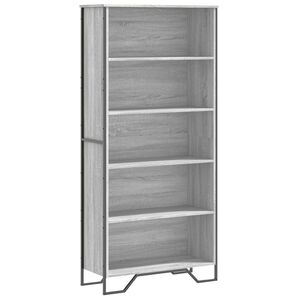 vidaXL Estanter&iacute;a madera de ingenier&iacute;a color gris Sonoma 80x31x169 cm