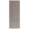 vidaXL Alfombra interior LUGO Crema y Taupe 150 x 80 cm Poli&eacute;ster