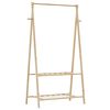 vidaXL Perchero con estantes bamb&uacute; 96x45,5x150,5 cm