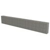 vidaXL Muro de gavionescon cubiertas acero galvanizado 900x50x150 cm
