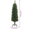 vidaXL &Aacute;rbol de Navidad artificial Verde 150 cm PVC, Acero y Pl&aacute;stico