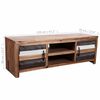 vidaXL Mueble para TV de madera maciza de acacia 120x35x40 cm
