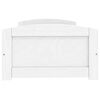 vidaXL Sof&aacute; cama con 2 cajones madera maciza pino blanca IRUN 90x200cm