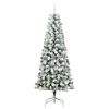 vidaXL &Aacute;rbol de Navidad artificial con ramas articuladas 210 cm
