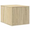 vidaXL Mueble arenero para gatos madera roble Sonoma 47x59x42 cm