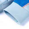 Sudadera infantil azul chill&oacute;n y azul claro 116