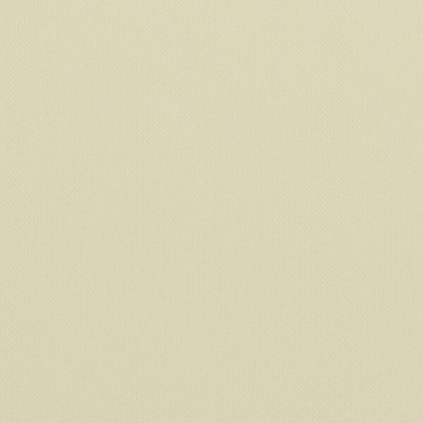 vidaXL Toldo para balcón tela oxford crema 120x400 cm