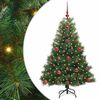 vidaXL &Aacute;rbol de Navidad artificial con 150 LED Verde 120 cm PE y PVC