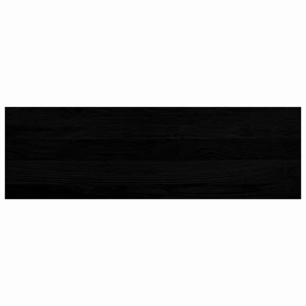 vidaXL Pelda&ntilde;os de escalera 4 uds madera maciza roble marr&oacute;n oscuro