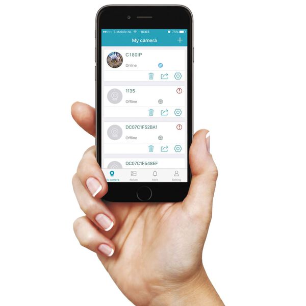 Smartwares C&aacute;mara IP de interior 180&deg; blanca 4x4x11 cm