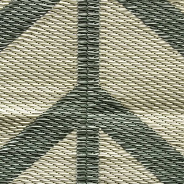 Bo-Camp Alfombra de exterior Chill mat Flaxton verde M 2x1,8 m