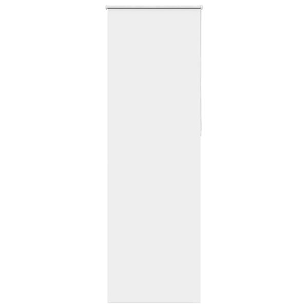 vidaXL Estor Enrollable Opaco Blanco 85x210 cm Tela Ancho 80,7 cm