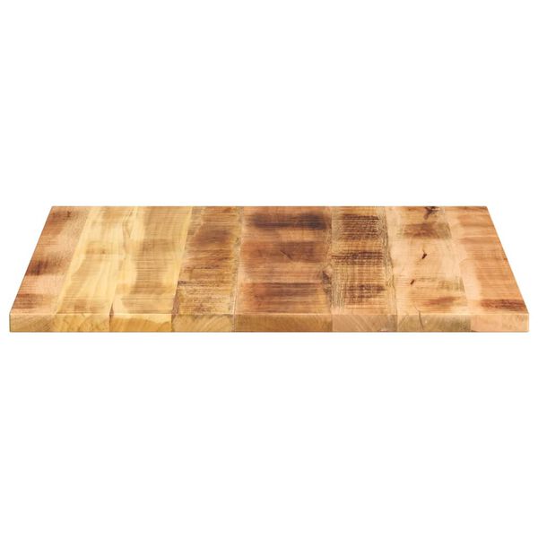 vidaXL Tablero de mesa cuadrado madera maciza de mango 70x70x1,5 cm