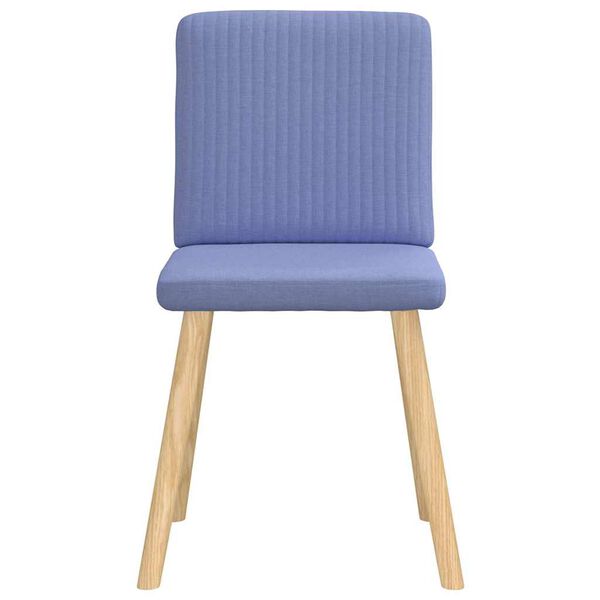 vidaXL Sillas de comedor 6 uds tela azul jeans