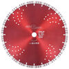 vidaXL Disco de corte de diamante con turbo y agujeros acero 350 mm