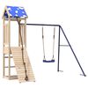 vidaXL Parque infantil de exterior de madera maciza de pino