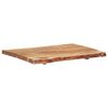 vidaXL Superficie de mesa de madera maciza de acacia 80x(50-60)x3,8 cm