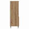 vidaXL Alacena Roble artesanal 40 x 36 x 110 cm Madera contrachapada