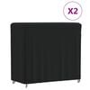 vidaXL Cubiertas para le&ntilde;eros 2 uds tela Oxford 420D 122x61x106 cm