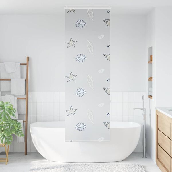 vidaXL Estor enrollable para ducha con casete 80x240cm tela ancho 76cm