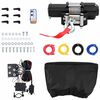 vidaXL Winch El&eacute;ctrico PVC Negro