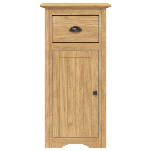 vidaXL Gabinete de Ba&ntilde;o con caj&oacute;n BODO Marr&oacute;n miel 44 x 30 x 90 cm