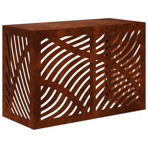 vidaXL Funda para Aire Acondicionado Oxidado 90 x 40 x 60 cm