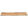 vidaXL Estante flotante 3 uds madera acacia acabado aceite 100x40x2 cm