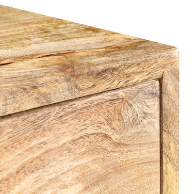 vidaXL Aparador de madera maciza de mango 80x30x100 cm