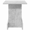 vidaXL Mesa Auxiliar Gris Concreto 35,5 x 35 x 40 cm