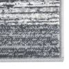 vidaXL Alfombra de pasillo BCF gris 80x400 cm