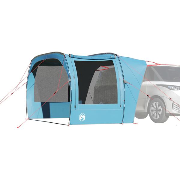 vidaXL Carpa para coche impermeable azul