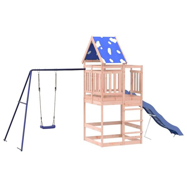 vidaXL Parque infantil de exterior madera maciza Douglas3156935